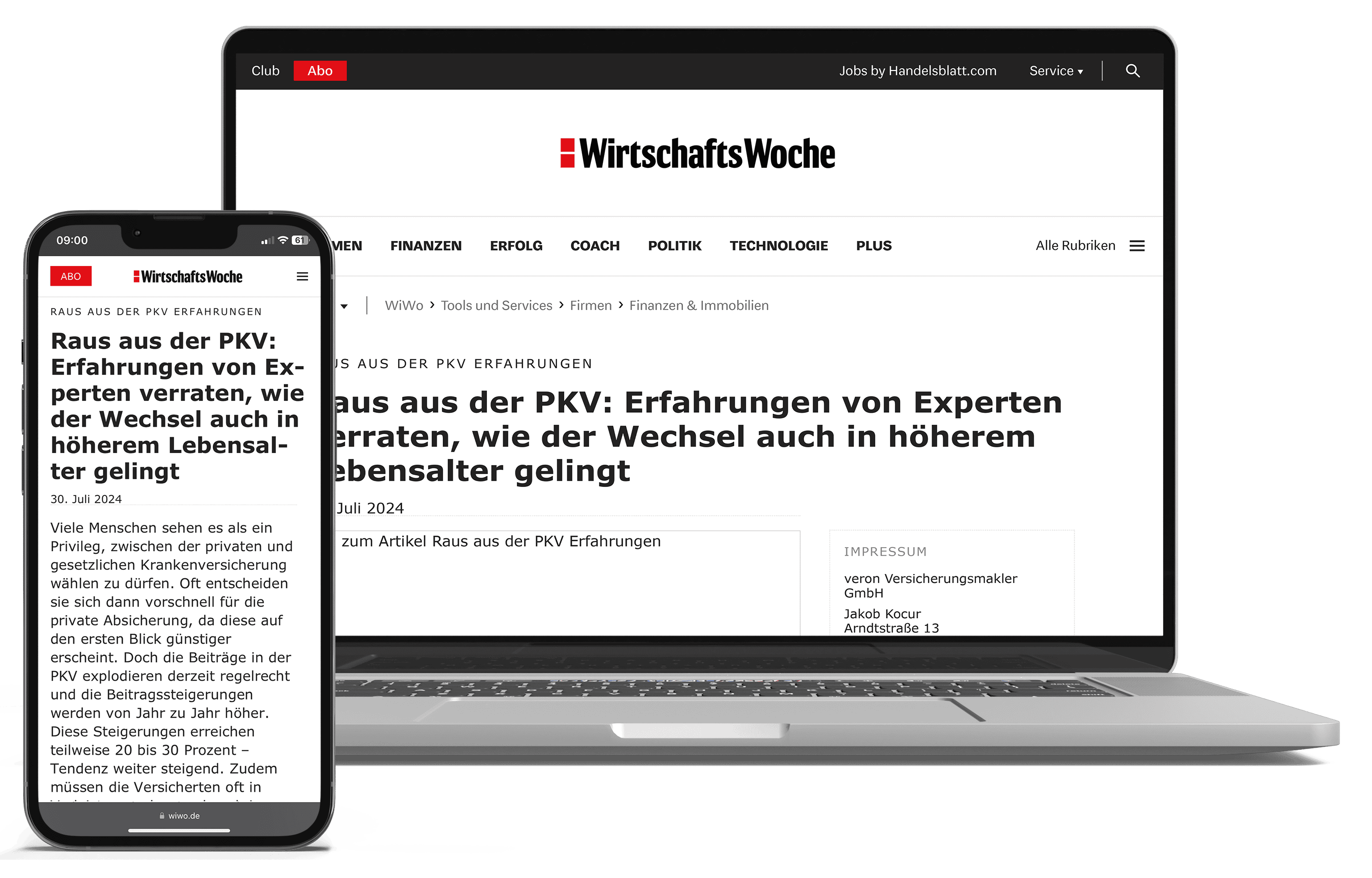 Wiwo_Handy_links